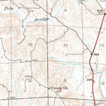 United States Geological Survey Samantha, AL (V2, 1945) digital map