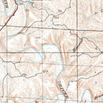 United States Geological Survey Samantha, AL (V2, 1945) digital map