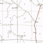 United States Geological Survey Samantha, AL (V4, 1945) digital map