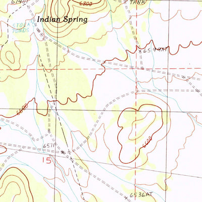 United States Geological Survey Sammy Springs, NV (1990, 24000-Scale) digital map