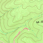 United States Geological Survey Samp, WV (1977, 24000-Scale) digital map