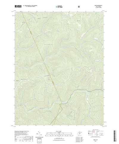 United States Geological Survey Samp, WV (2023, 24000-Scale) digital map