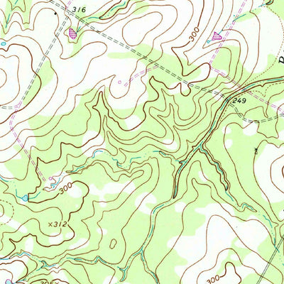 United States Geological Survey Sample, TX (1961, 24000-Scale) digital map