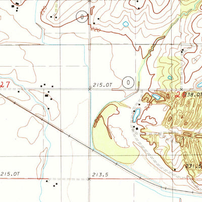 United States Geological Survey Sampsel, MO (1984, 24000-Scale) digital map