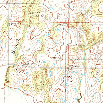 United States Geological Survey Sampsel, MO (1984, 24000-Scale) digital map