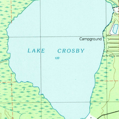 United States Geological Survey Sampson, FL (1991, 24000-Scale) digital map