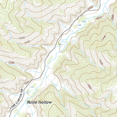 United States Geological Survey Sams Canyon, UT (2020, 24000-Scale) digital map