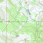 United States Geological Survey Sams, CO (1967, 24000-Scale) digital map