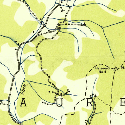 United States Geological Survey Sams Gap, NC-TN (1936, 24000-Scale) digital map