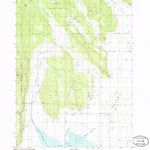 United States Geological Survey Sams Neck, CA (1985, 24000-Scale) digital map