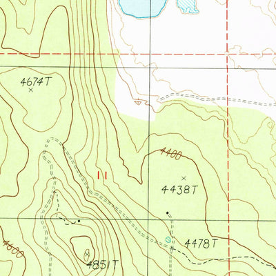 United States Geological Survey Sams Neck, CA (1985, 24000-Scale) digital map