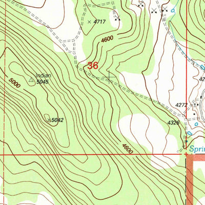 United States Geological Survey Sams Neck, CA (2001, 24000-Scale) digital map