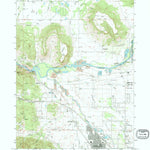 United States Geological Survey Sams Valley, OR (1983, 24000-Scale) digital map