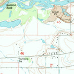 United States Geological Survey Sams Valley, OR (1983, 24000-Scale) digital map