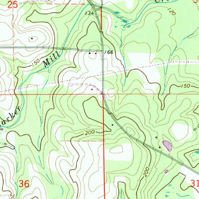 United States Geological Survey Samson, AL (1968, 24000-Scale) digital map