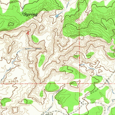 United States Geological Survey Samson Lake, NM (1963, 24000-Scale) digital map