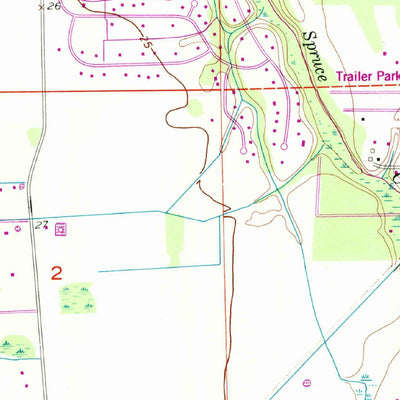 United States Geological Survey Samsula, FL (1952, 24000-Scale) digital map
