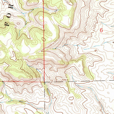United States Geological Survey Samuelson Ranch, MT (1966, 24000-Scale) digital map