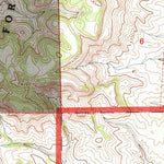 United States Geological Survey Samuelson Ranch, MT (1995, 24000-Scale) digital map