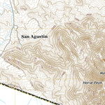 United States Geological Survey San Agustin, AZ (2021, 24000-Scale) digital map
