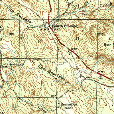 United States Geological Survey San Andreas, CA (1947, 62500-Scale) digital map