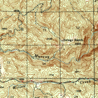 United States Geological Survey San Andreas, CA (1947, 62500-Scale) digital map