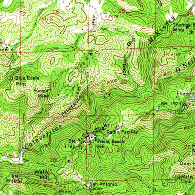 United States Geological Survey San Andreas, CA (1962, 62500-Scale) digital map