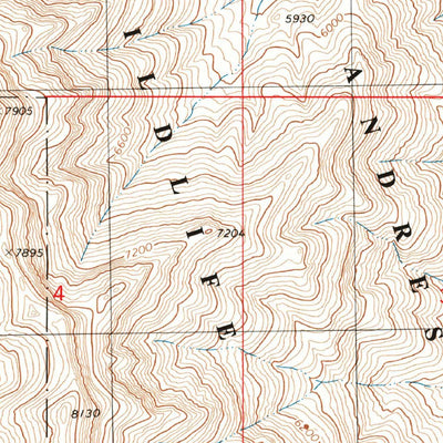 United States Geological Survey San Andres Peak, NM (1996, 24000-Scale) digital map