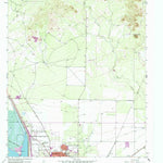 United States Geological Survey San Angelo North, TX (1957, 24000-Scale) digital map