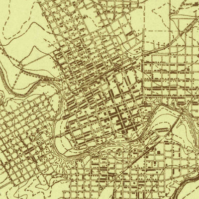 United States Geological Survey San Angelo South, TX (1924, 48000-Scale) digital map
