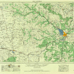 United States Geological Survey San Angelo, TX (1958, 250000-Scale) digital map