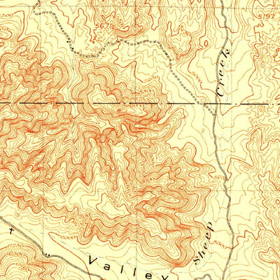 United States Geological Survey San Antonio, CA (1903, 62500-Scale) digital map