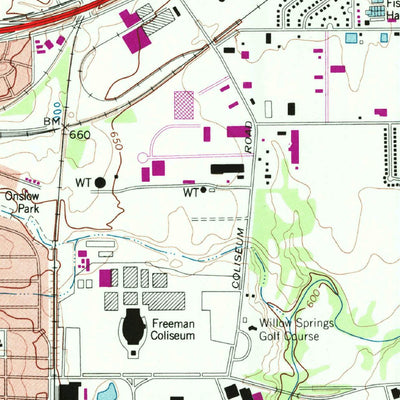 United States Geological Survey San Antonio East, TX (1967, 24000-Scale) digital map