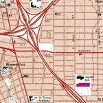 United States Geological Survey San Antonio East, TX (1967, 24000-Scale) digital map