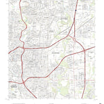 United States Geological Survey San Antonio East, TX (2022, 24000-Scale) digital map
