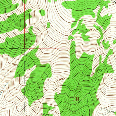 United States Geological Survey San Antonio Mountain, NM (1963, 24000-Scale) digital map