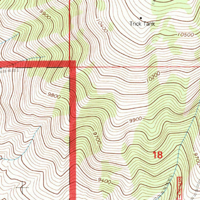 United States Geological Survey San Antonio Mountain, NM (1995, 24000-Scale) digital map