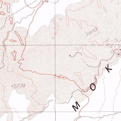 United States Geological Survey San Antonio Ranch, NV (1987, 24000-Scale) digital map