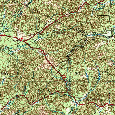 United States Geological Survey San Antonio, TX (1954, 250000-Scale) digital map
