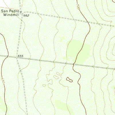 United States Geological Survey San Antonio Viejo, TX (1972, 24000-Scale) digital map