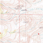 United States Geological Survey San Antonio Well, NV (1987, 24000-Scale) digital map
