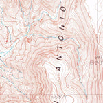 United States Geological Survey San Antonio Well, NV (1987, 24000-Scale) digital map