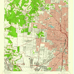 United States Geological Survey San Antonio West, TX (1953, 24000-Scale) digital map