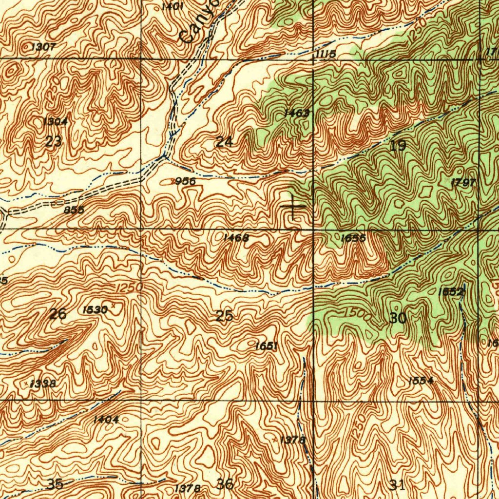 San Ardo, CA (1943, 62500-Scale) Map by United States Geological Survey ...