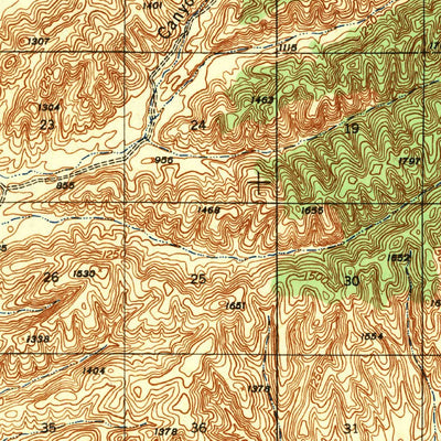 United States Geological Survey San Ardo, CA (1943, 62500-Scale) digital map