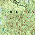 United States Geological Survey San Augustine East, TX (2003, 24000-Scale) digital map