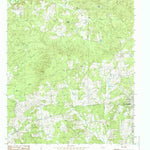 United States Geological Survey San Augustine West, TX (1984, 24000-Scale) digital map