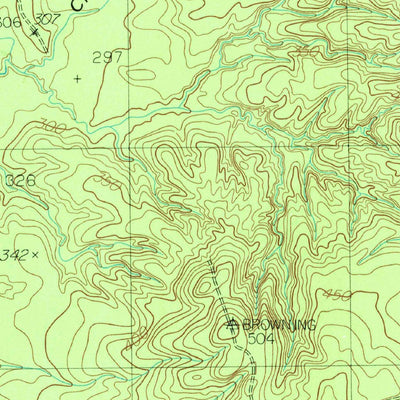 United States Geological Survey San Augustine West, TX (1984, 24000-Scale) digital map