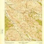 United States Geological Survey San Benito, CA (1940, 62500-Scale) digital map