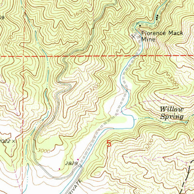 United States Geological Survey San Benito Mountain, CA (1969, 24000-Scale) digital map
